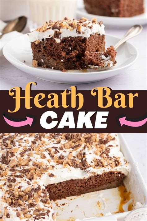 heath bar cake easy dessert recipe insanely good