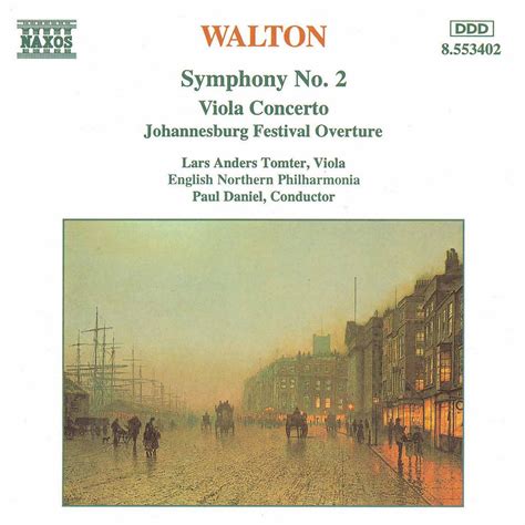 English Northern Philharmonia Walton Symphony No 2 Viola Concerto