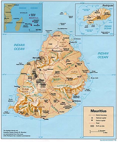 Atlasa E Historia Mauritius Geography And History Geografia E