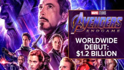 Avengers Endgame Obliterates Box Office Records With 12 Billion
