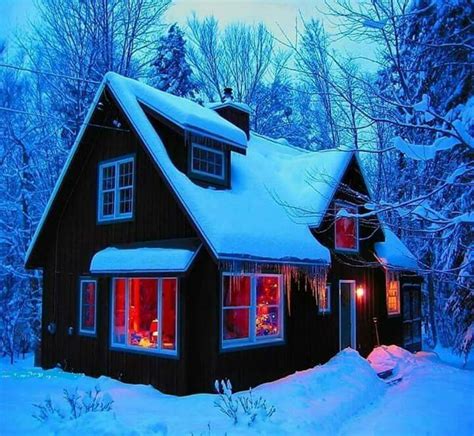 Winter Wonderland Enchanting Redesigned Rural Cabin Cozy