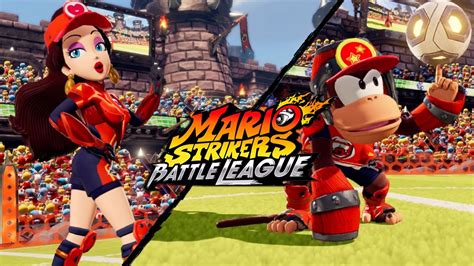 Mario Strikers Battle League DLC Wave PAULINE DIDDY KONG ALL ANIMATIONS YouTube