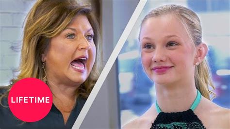 Dance Moms Abby NOT IMPRESSED With Maesi S Return Season Flashback Lifetime YouTube