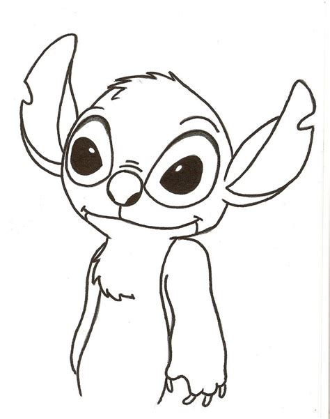 Stitch Lineart By Slinky Thief On Deviantart