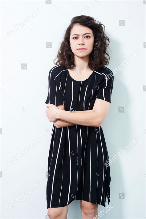 Actress Tatiana Maslany Poses Portrait Promotion Editorial Stock Photo