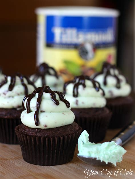 Mint Chip Cupcakes Your Cup Of Cake