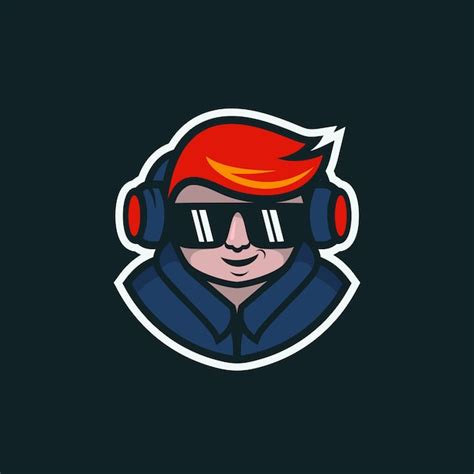 Premium Vector Boy Mascot Logo