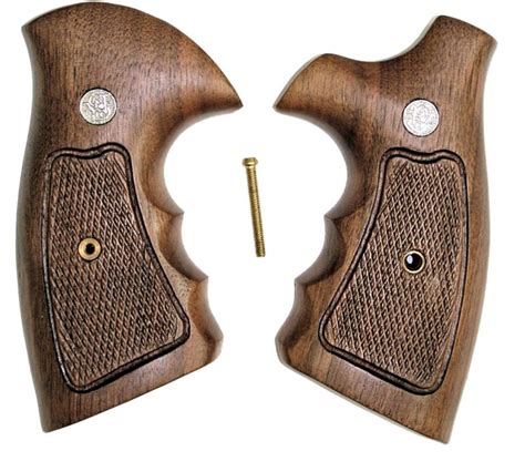 Smith And Wesson K And L Frame Walnut Combat Grips