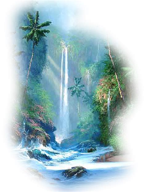 Drawing Kempty Falls Waterfall Watercolor Painting Png Download 800