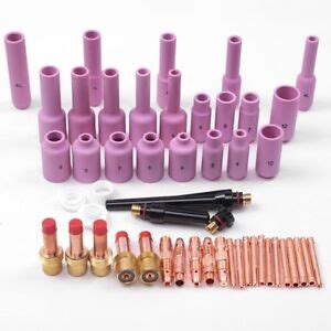 Tig Welding Torch Consumables Accessories Argon Gas Lens Kit Wp