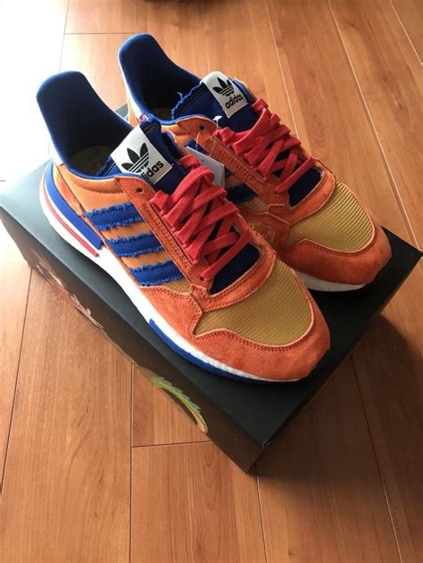 Adidas originals and dragon ball z. Dragon Ball Z x adidas ZX 500 RM Son Goku | Kixify Marketplace