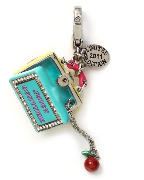 Juicy Couture 2011 Limited Edition Lunch Box Charm Jewelry