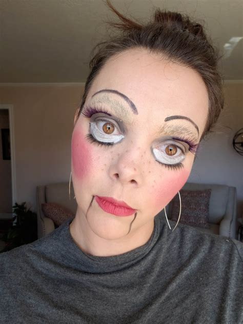 How To Do Halloween Doll Makeup Anns Blog