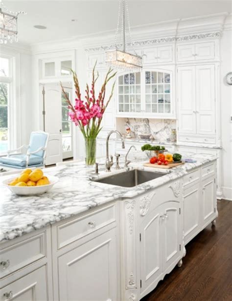 The kitchen is a part of houses where women spend hours of the day. beautiful-white-kitchen-design-ideas | HomeMydesign