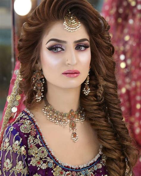 pakistani bridal hair style 2017 pakistani bridal hairstyles bridal makeup hd phone wallpaper