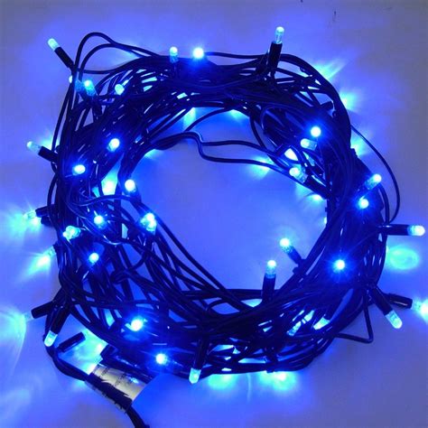 10m 100 Led Solar Powered Outdoor Fairy Lights With Timer And Multi