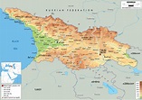 Georgia: relieve e hidrografía | La guía de Geografía