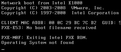 ▪ the mbr of the system hard drive is damaged ▪ the system hard drive is corrupted. Solved Fix PXE-E53 No Boot Filename Received Error