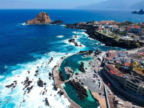 Porto Moniz Natural Pools In Madeira Island