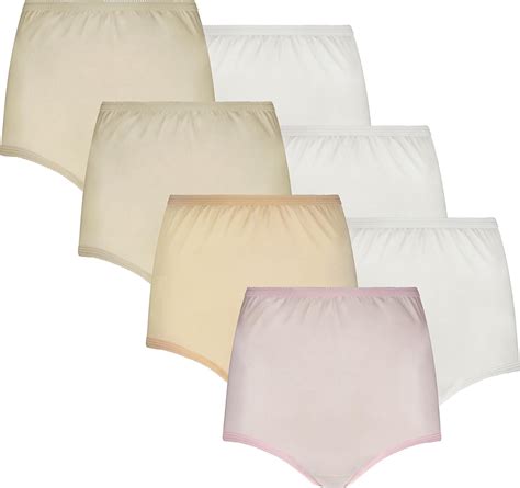 carole women s pastel nylon panties everyday 7 pair pack size 6 at amazon women s clothing store