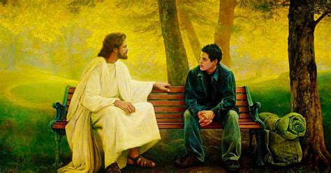 Jesús Habla Con Un Joven Contigo