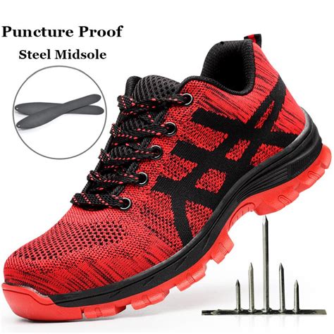 The 10 best lightweight running shoes to put a spring in your step. Men Steel Toe Work Safety Shoes Lightweight Breathable ...