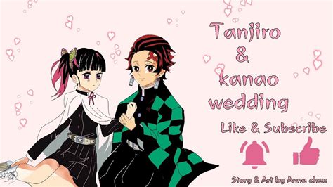 Tanjiro X Kanao Wedding Fanart Youtube