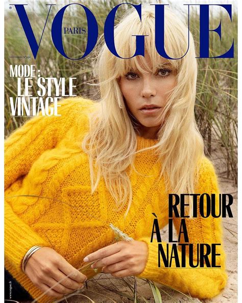 Vogue Paris November 2018 Cover Vogue France