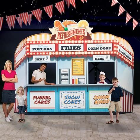Our Carnival Spectacular Food Stand Resembles A Real Food Stand You