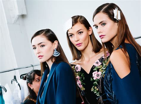 Strike A Pose From Models Backstage At New York Fashion Week E News