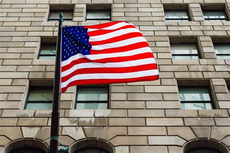 American Flag Waving American Flag Waving At The Federal R Flickr