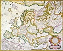 Map Of Europe, 1623. /Nfrom The Mercator-Hondius Atlas. Poster Print by ...