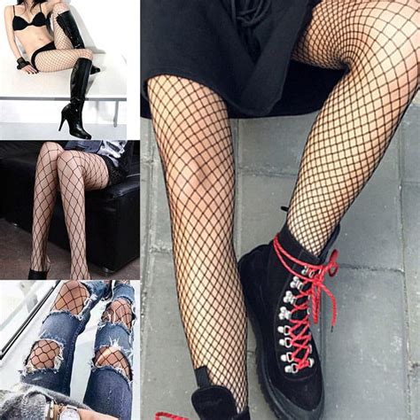Sexy Black Fishnet Stockings