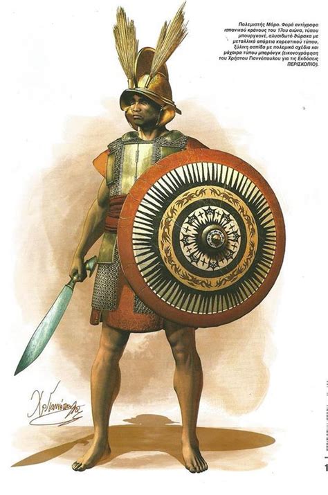 Illustration Of A Moro Warrior In Armor Rfilipinohistory