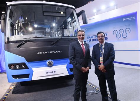 Ashok Leyland Unveils Circuit S An Electric Bus Powered By Sun