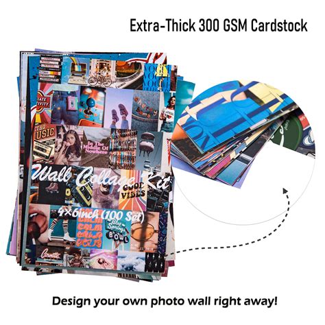 Buy Koskimer 100pcs Retro 80s Wall Collage Kit Aesthetic Pictures 100
