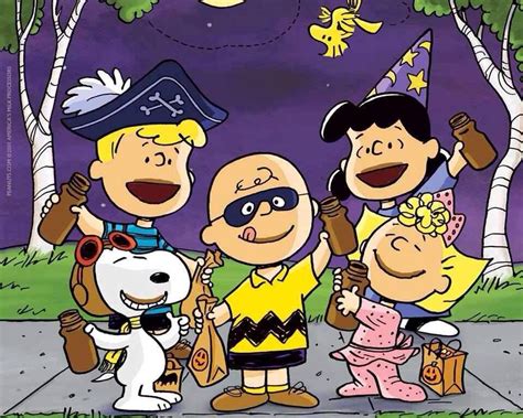 Peanuts Trick Or Treat Snoopy Halloween Peanuts Halloween