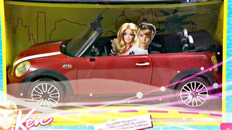 Samochód Kena Kabriolet Mini Cooper Barbie And Ken My Cool Mini