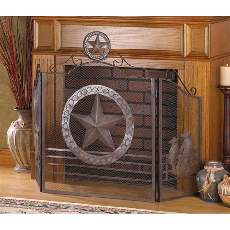 Metal Star Fireplace Screen Fireplace Guide By Linda