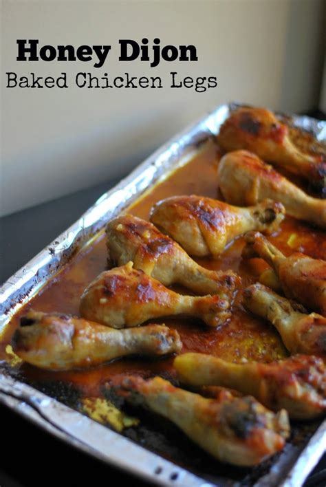 You will love how crispy the outside of the chicken is. Honey Dijon Baked Chicken Legs - Aunt Bee's Recipes