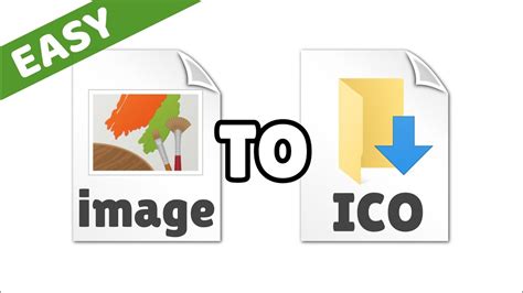 How To Create An Ico Icon File Beginner Tutorial Youtube