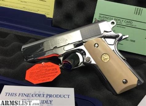 Armslist For Sale Colt 1911 Officer Acp Bright Stainless