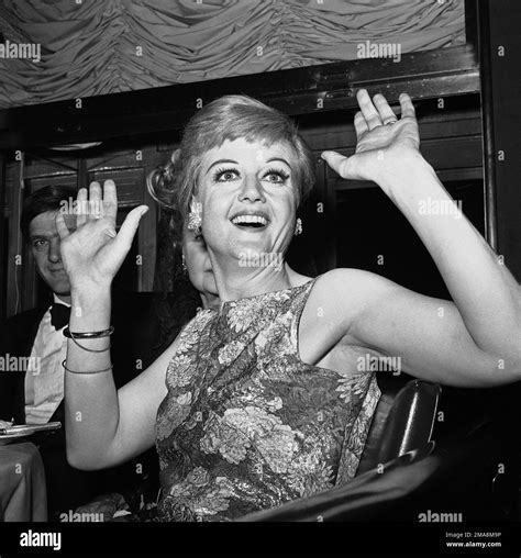 file angela lansbury the star of broadway s newest musical mame appears at a party