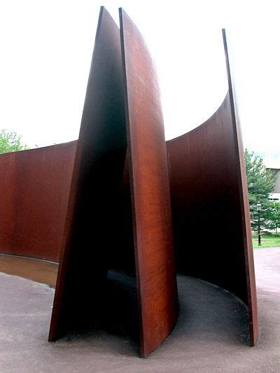 The Hedgehog And The Fox By Richard Serra Is Located Between Peyton