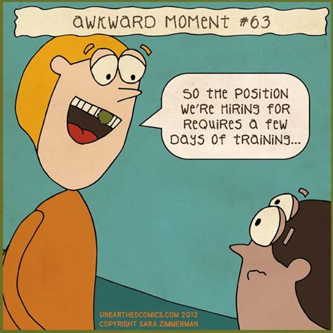 Awkward Moment Work Humor And Office Cartoon Unearthed Comics Work