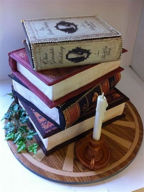 Pin By Just All Things On Books Cakes Book Cakes Book Cake Creative