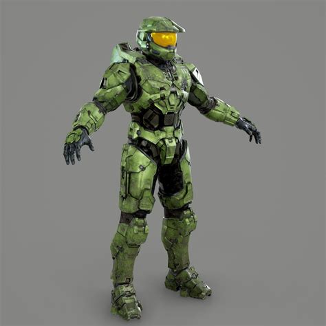 Halo Infinite Master Chief Full Body Armor Stl Files 3d Model 3d