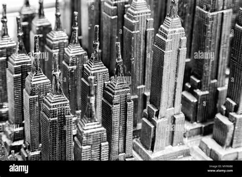 Metal Models Of The Empire State Building For Sale As Ts And