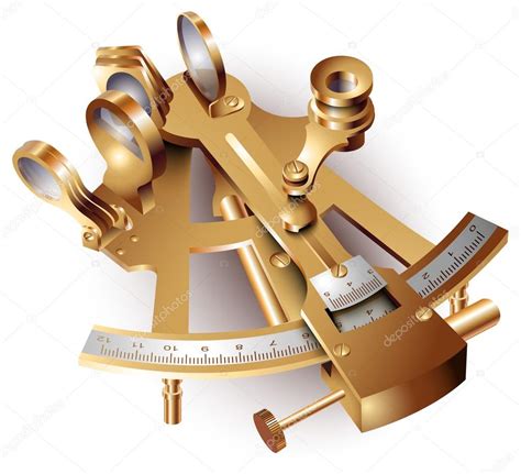 navigation sextant — stock vector © nahariyani 55960475