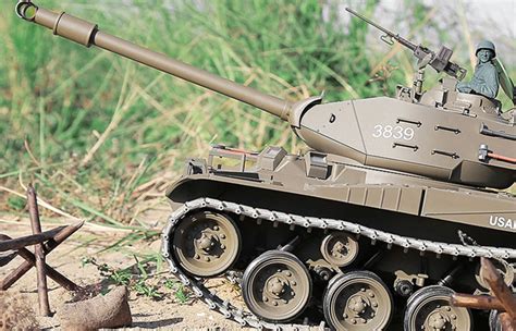 Heng Long Toys Rc Tank 3839 Us M41a3 Walker Bulldog 116 Scale Model